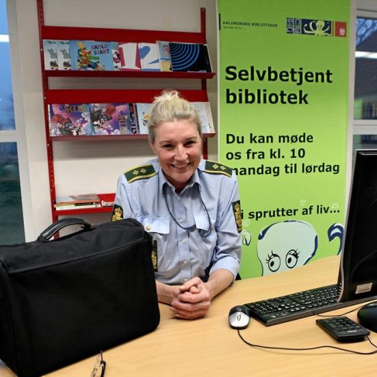 Betjent Lisbeth Pedersen