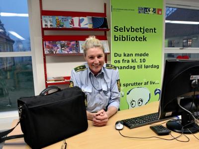 Betjent Lisbeth Pedersen